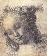 Andrea del Verrocchio, Head of a Girl